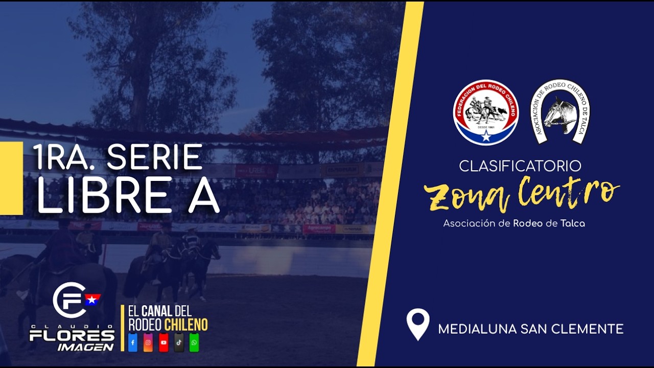 1RA. SERIE LIBRE A - CLASIFICATORIO ZONA CENTRO - SAN CLEMENTE 2026