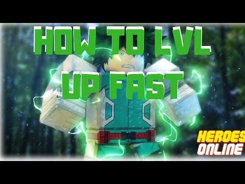 roblox heroes online how to level up fastnpc glitch