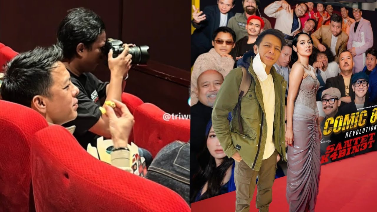 Tercyduk Ariel NOAH & Niken Anjani Nonton Bioskop Comic 8 Revolution Santet Kabinet