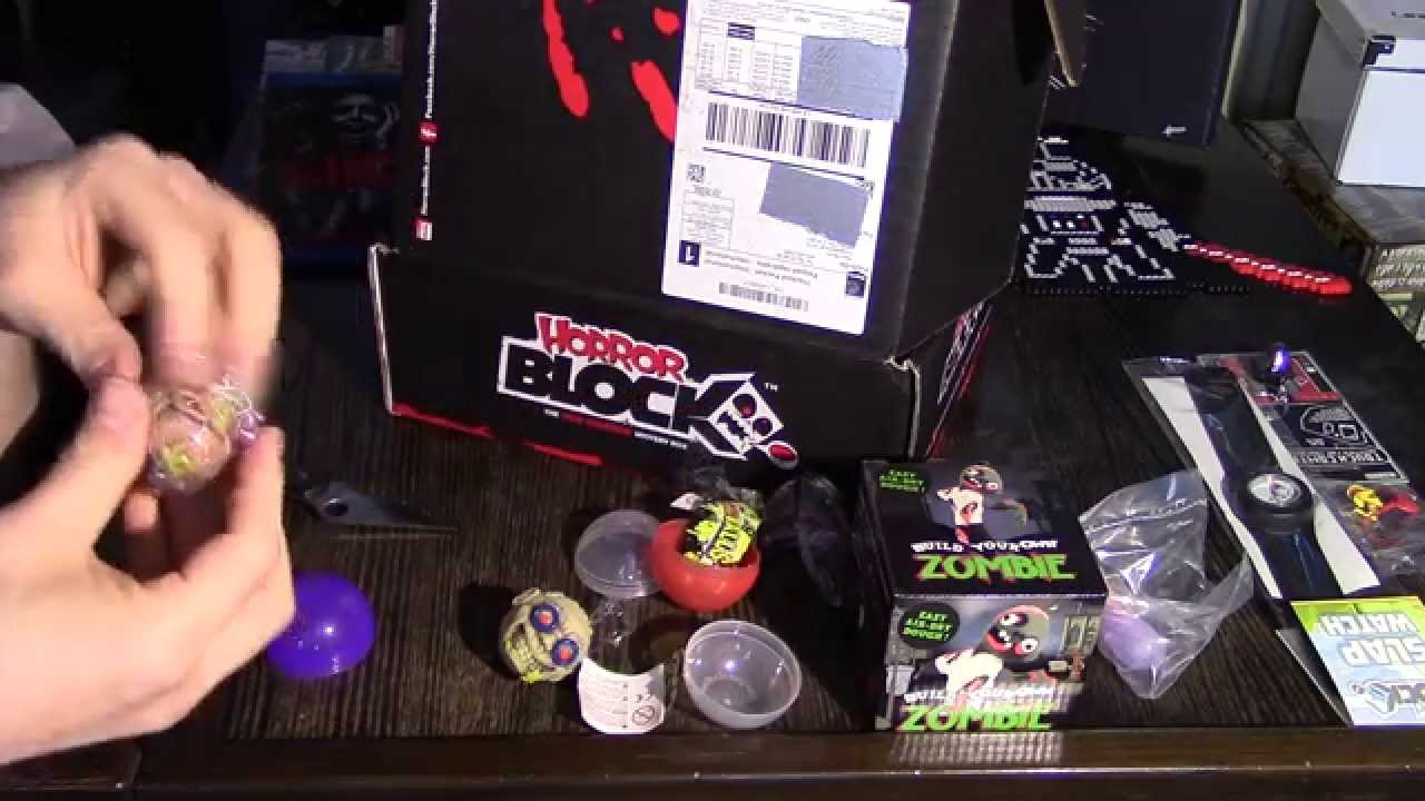 UNBOXING : Horror Grab Block April 2015