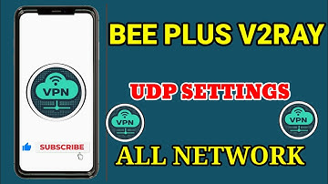How to setup Bee plus v2ray VPN with all country UDP settings for secure online browsing