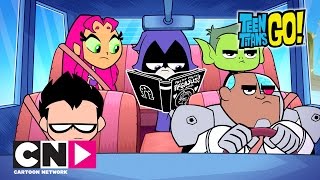 Az Autós Kirándulás Tini Titánok Harcra Fel Cartoon Network