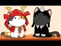 all the CATS sing DEATH BED - Duet Cats Cute Popcat Music