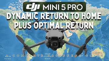 DJI Mini 5 Pro / Mini 4 Pro Dynamische Terugkeer naar Huis en Optimale Terugkeer naar Huis voor B...