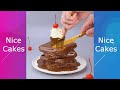 Melted Waffle Chocolate Dessert
