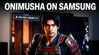 Samsung R95H 65" MICRO RGB TV + PS5 Pro Gameplay Test | Onimusha Way of the Sword