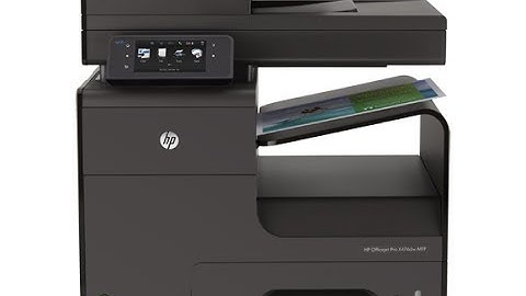 The service ink container in the duplex module is full - Office Jet Pro x476dw MFP