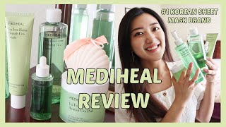 MEDIHEAL REVIEW (K-Beauty Products for Sensitive Skin) 메디힐 스킨케어 리뷰 | Crystall Cho