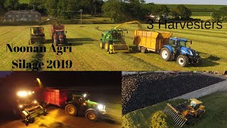 Noonan Agri - Silage 2019 - 3 Harvesters