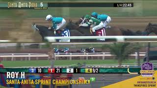 Play video: 2018 Santa Anita Sprint Championship: Roy H