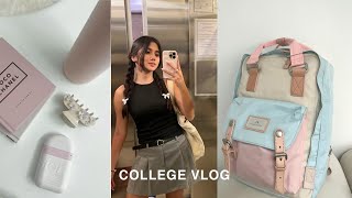 College Vlog  • back to school shopping, what’s in my backpack, GIVEAWAY