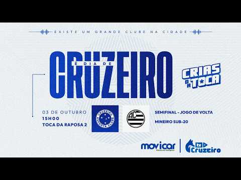 AO VIVO E COM IMAGENS | Cruzeiro x Athletic | Mineiro Sub-20 | Semifinal – Jogo de volta