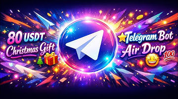 🔥FREE 80 USDT Telegram Bot Airdrop Christmas Reward🎄🎁 #FreeUSDT #CryptoAirdrop #TelegramBot #shorts
