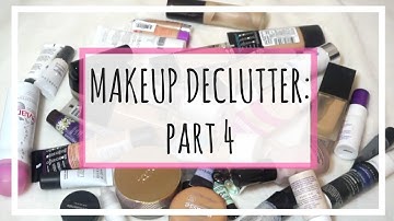 Makeup Declutter PART 4 - Foundation, Primers, Powders & Concealers | Paige Koren