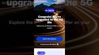Finally 🙂 Samsung F23 5G  And MyJio App Both Updated 5g Software #samsunggalaxy #jio #airtel #viral screenshot 5