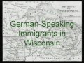 German-Speaking Immigrants in Wisconsin