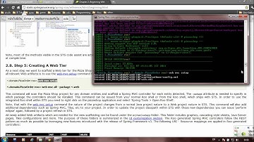 Create Pizzashop Spring Roo part 2
