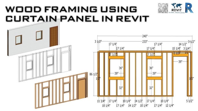 Learn How To Make Wood Framing In Revit Construction You - How To Layout A Wood Frame Wall In Revit Learn How To Make Wood Framing In Revit Construction You - How To Layout A Wood Frame Wall In Revit