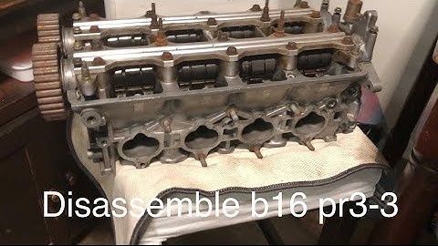 B16A / pr3-3 GSR disassemble