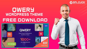 Qwery Theme Free Download Latest Version | Lifetime Free Updates | GPLCLICK