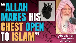 "ALLAH MAKES his CHEST OPEN to ISLAM" - Sheikh Abdullah al Ghunayman حفظه الله