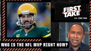 Stephen A. makes the case for Aaron Rodgers as the NFL MVP right now | First Take