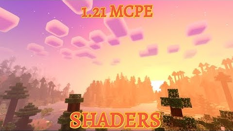 1.21.101 MCPE Best Shaders || Newb x Legacy || MCPE SHADER
