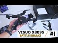 Drone VISUO TERBARU Siap Terbang Lama! VISUO XS809S Battle Sharks Unboxing Part 1