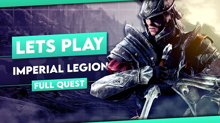 Skyrim Imperial Legion Quest Walkthrough // FULL Gameplay with No Commentary