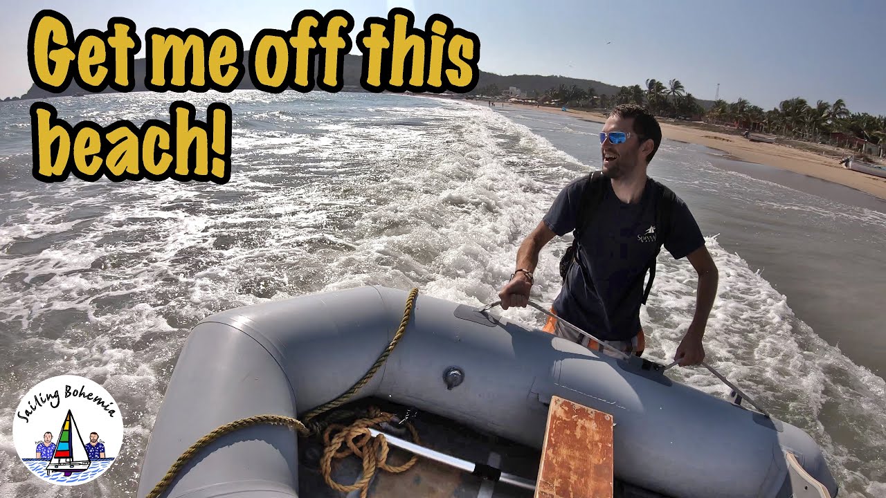 Big swells and small dinghies don’t mix! Sailing Bohemia Ep.64