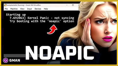 How to Resolve KERNEL PANIC (2 Minutes) | NOAPIC fix! METASPLOITABLE!