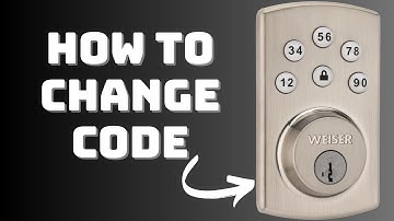 How to Change Code on Weiser Powerbolt 2 Lock