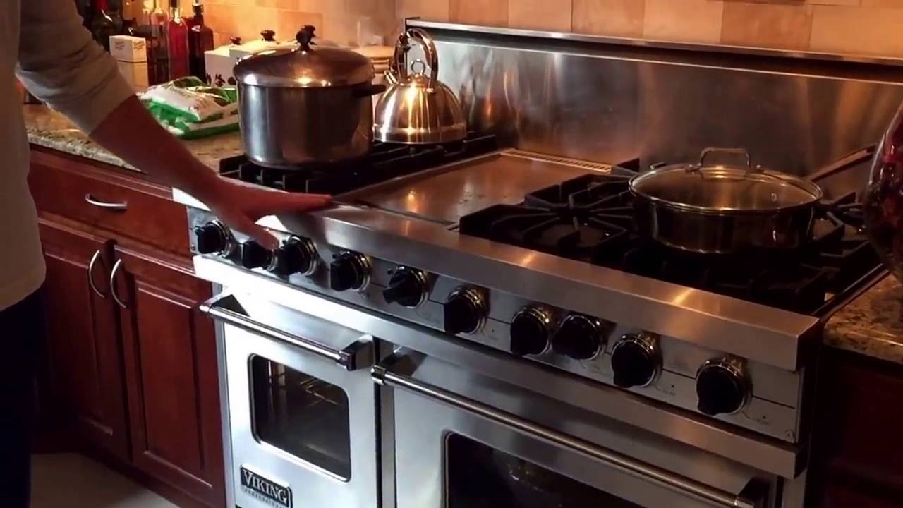 How to Clean a Viking Range Oven, Burners, and Griddle