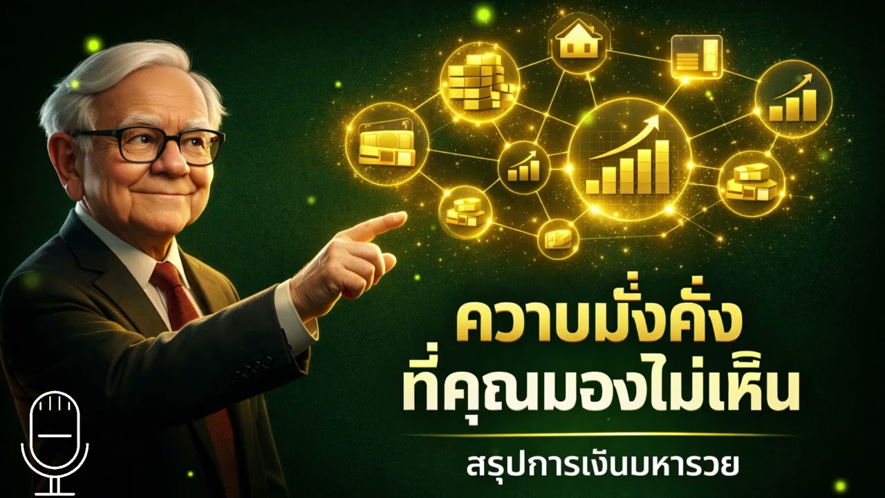 ความมั่งคั่งที่คุณมองไม่เห็น | สรุปการเงินมหารวยแบบ Warren Buffett