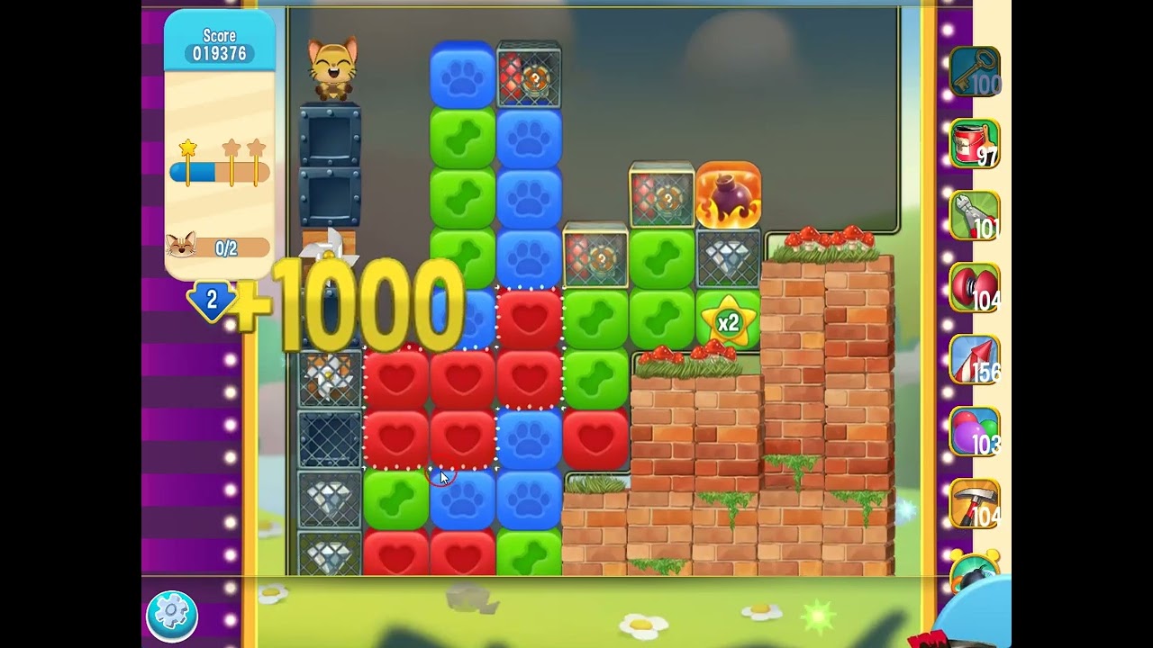 Pet Rescue Saga level 5302 no boosters | PuzzledCubes.site