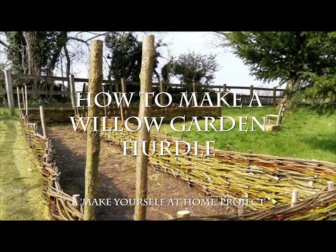 How to Make a Willow Garden Hurdle