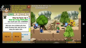 Ngọc Rồng Online - Mở Skill 4 Cho Acc Ông Anh Ngày Tết ^^