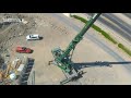 Grove GMK-5130 Mobile Crane Working | Amezing City view Installation 5G In Matrah Muscat Oman