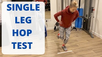 Hop for Distance Test