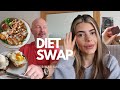 SWAPPING DIETS WITH MY DAD- this was hard
