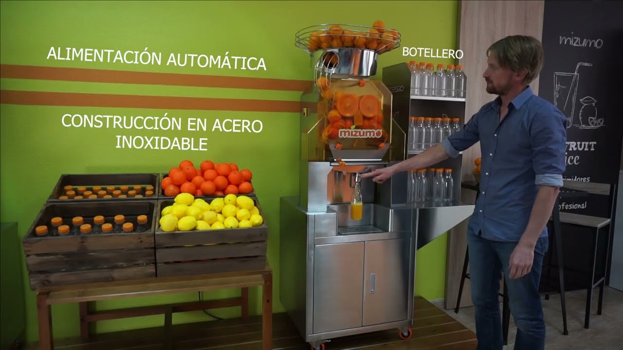 TOP VENTAS Exprimidor de naranjas automático con programador Mizumo  AUTO-PRO COUNTER