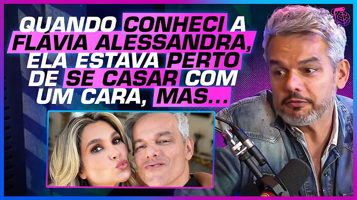 OTAVIANO COSTA REVELA sobre COMO É seu CASAMENTO com FLÁVIA ALESSANDRA e  DETALHES sobre a FAMÍLIA!