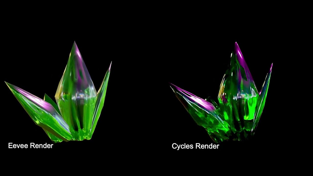 Eevee VS Cycles Blender Render Comparison
