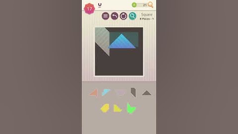 Polygrams Tangram Walls 8 Pieces Level 1