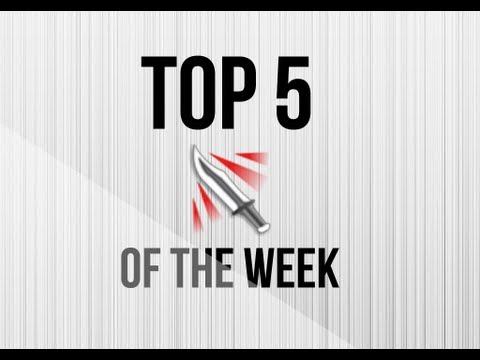 MW3 Top 5 Throwing Knives of the Week - Week 16