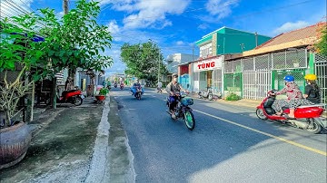 🌹NHÀ BÁN🌕-MẶT TIỀN ĐƯỜNG TRẦN NGỌC GIẢI-P6, MỸ THO-5x20.5 ( THỔ CƯ 77M ) - ☎️☎️LH: 0395.904.209