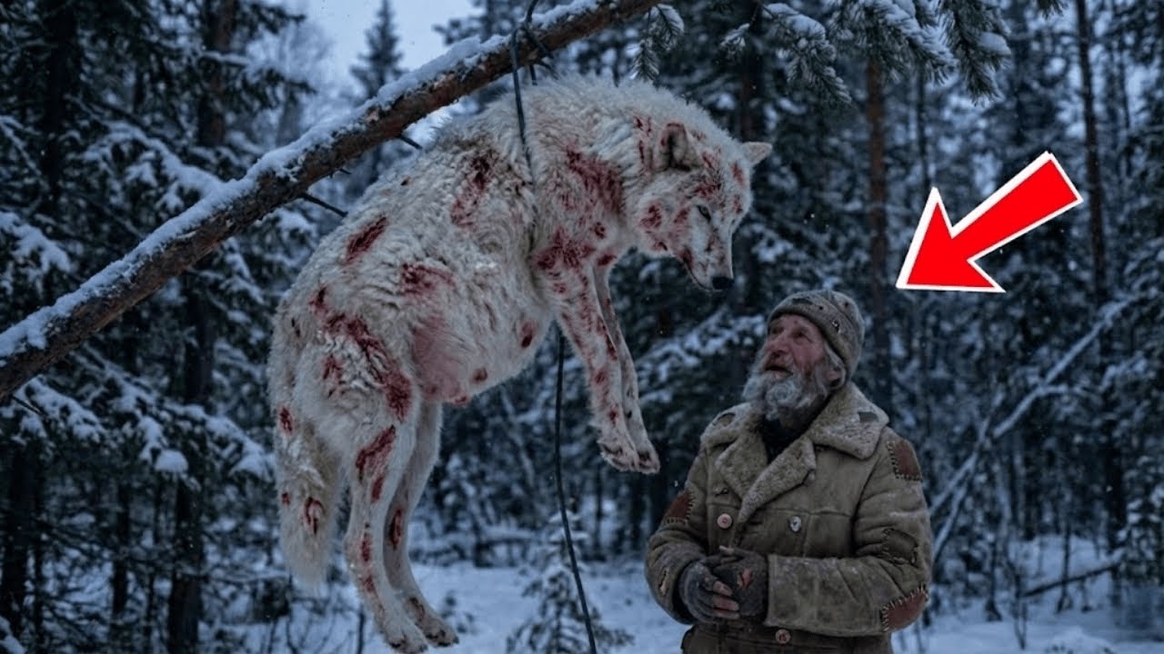 Uratował ciężarną wilczycę przed śmiercią, a po latach zwierzęta spłaciły mu dług z nawiązką.