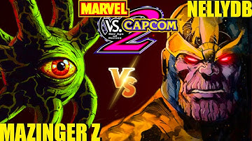 MvC2 Mvci Umvc3 MAZINGER Z vs NELLYDB pt 2