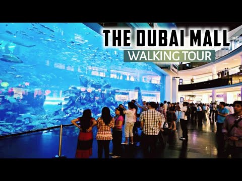 DUBAI MALL, The World largest shopping mall, Fashion Avenue Walking Tour