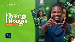 Flyer Design Breakdown Episode 12 | Happy New Month CLOOVE Flyer screenshot 5